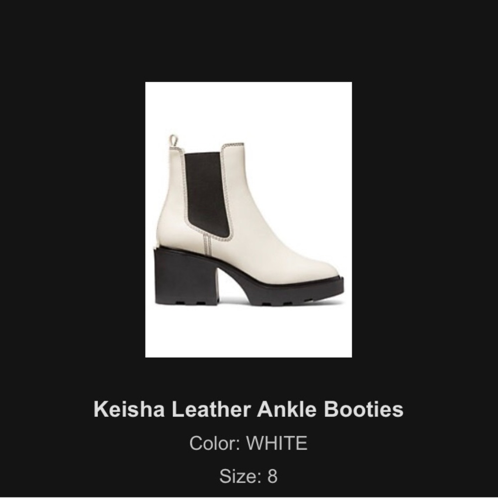 Michael Kors White Keisha Boot